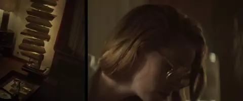 Freya Mavor, Stacy Martin - The Lady In The Car With Glasses & A Gun (2015) (Sex, Topless Scenes)