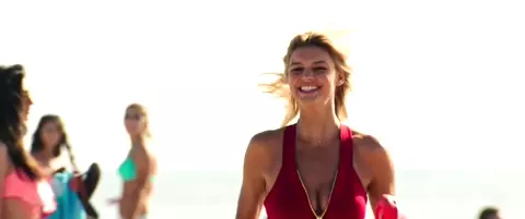 Alexandra Daddario, Kelly Rohrbach Celebrity Scene- Baywatch (2017)