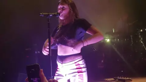 Concert moments full of shame and excitement when Tove Lo nude exposes boobies on stage