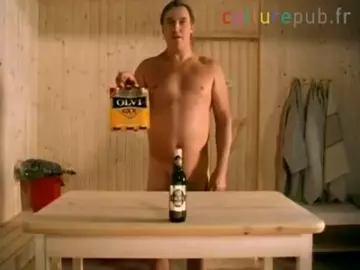 Uncensored naked Finland beer party in sauna