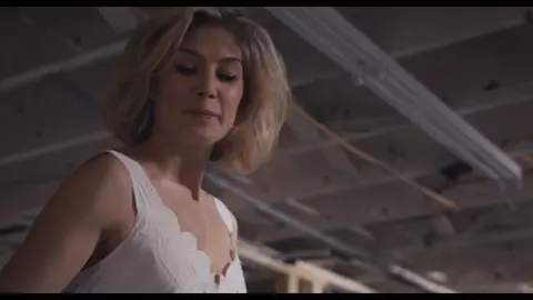 Watch sexy Rosamund Pike gives Ruined Orgasm Handjob to Wounded Man