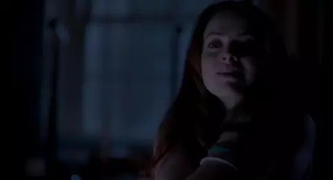 Slinky Canadian actress Zoe De Grand Maison makes it in A Christmas Horror Story (2015)