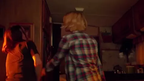 Lesbian sex scenes of blonde Kate Mara and tiny Ellen Page from My Days of Mercy (2017)