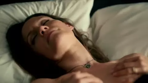 Hot KaDee Strickland and Emmanuelle Chriqui hump and cum in TV show Shut Eye (2016)