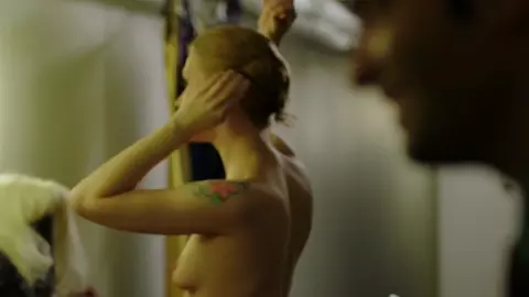 Kill Skills (2016): Silja Eriksen Jensen and others show nude tits